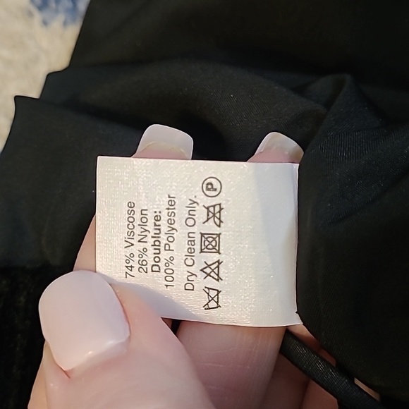 J. Crew sz 4 black velvet paperbag waist skirt new with tags with pockets WSK84 - Picture 4 of 9